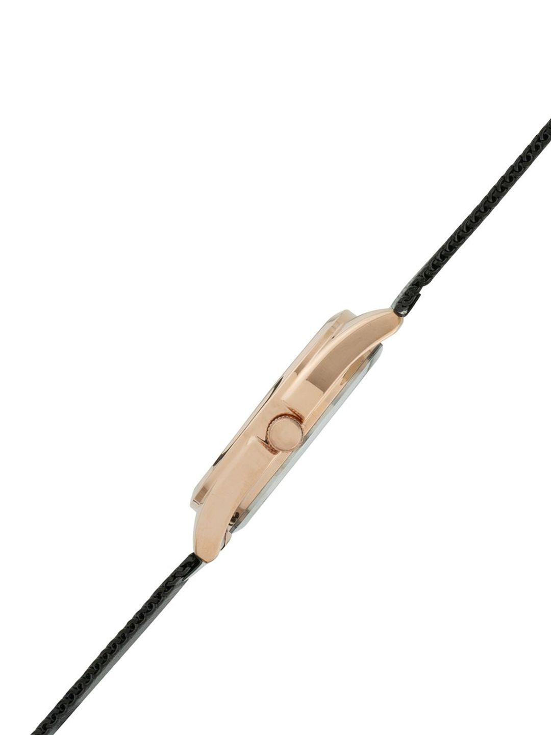 Sambungan Perancis Wanita Dail Dail & Gelang Gaya Tali Analog Watch FCK4BM