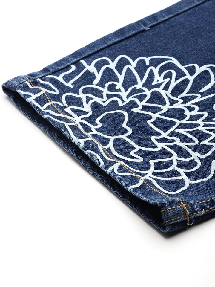 DressBerry Women Printed Slouchy Fit Jeans