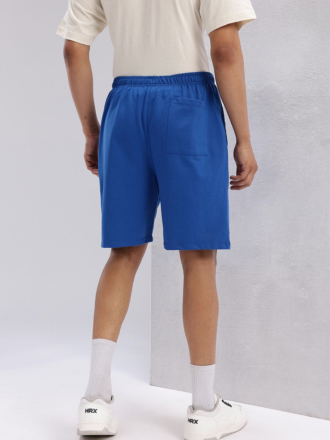 HRX by Hrithik Roshan Men Panelled Mid-Rise Regular Fit Lifestyle Shorts