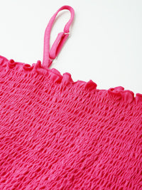 DressBerry Girly Glamorama Smocked A-Line Dress