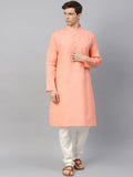 SOJANYA Mandarin Collar Straight Kurta