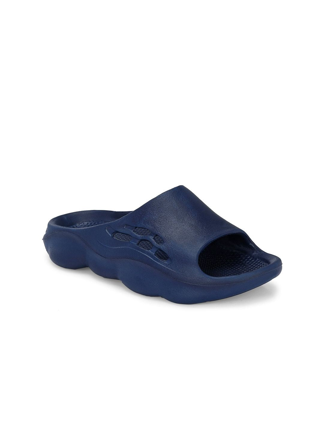 HRX by Hrithik Roshan Men Navy Blue Rubber Sliders