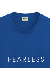ADRO Men Typography Applique T-shirt