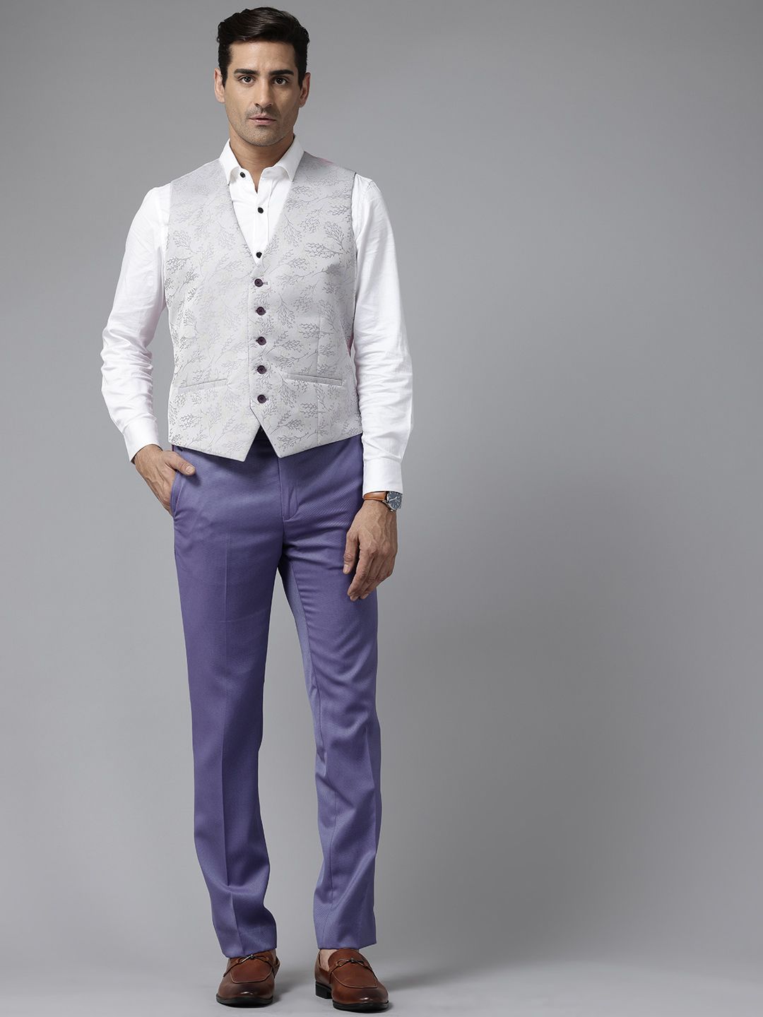 Park Avenue Slim Fit Party Blazer & Trousers