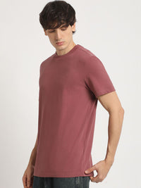 THE BEAR HOUSE Round Neck Pure Cotton Relaxed Fit T-shirt