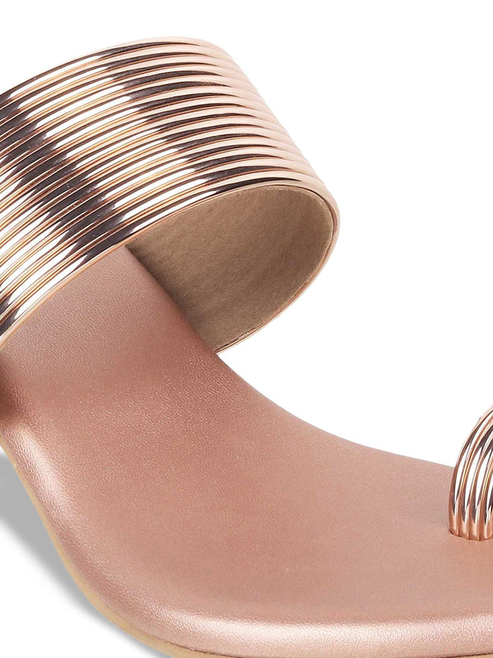 Metro Pink Kitten Sandals