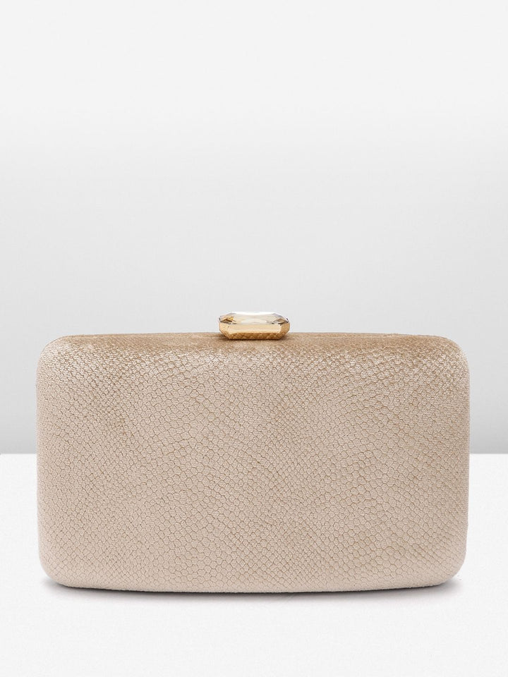 Lino Perros Women Shimmery Party Box Clutch