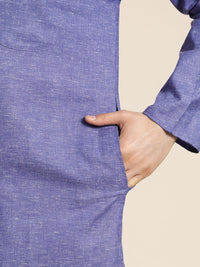 SOJANYA Kurta Collar Mandarin Solid