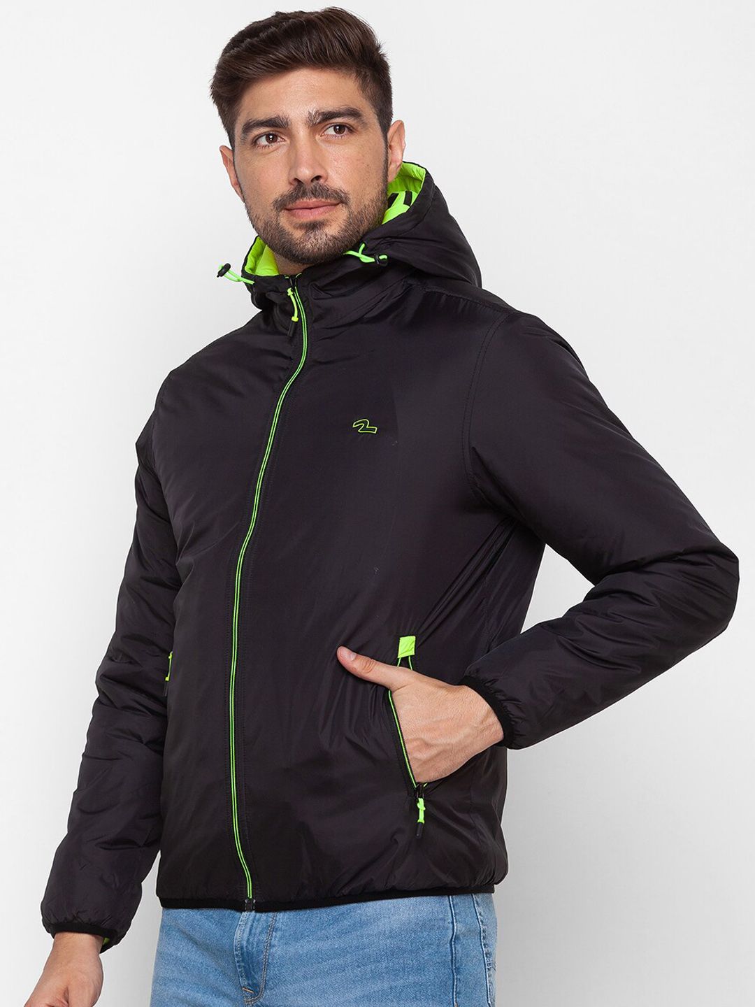 SPYKAR Men Regular Padded Hooded Jacket