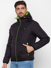SPYKAR Men Regular Padded Hooded Jacket