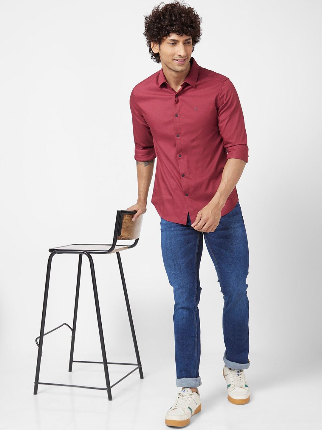 SPYKAR Men Rafter Relaxed Fit Clean Look Cotton Jeans