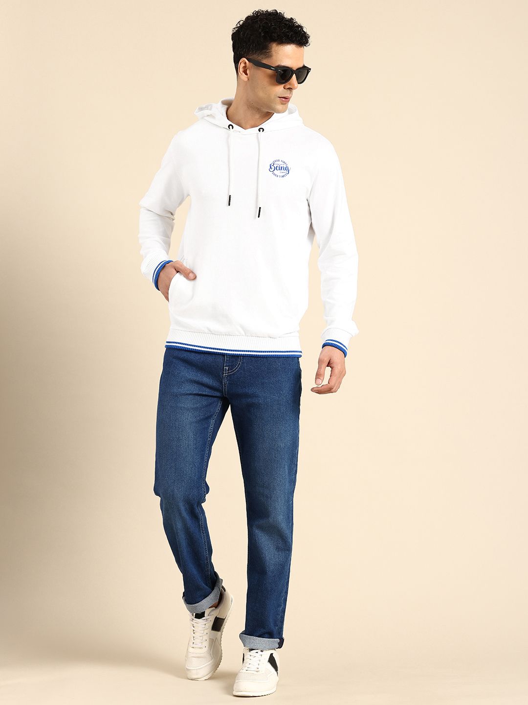 Being Human Pure Cotton Hooded Sweatshirt