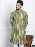 SOJANYA Floral Embroidered Thread Work Straight Kurta