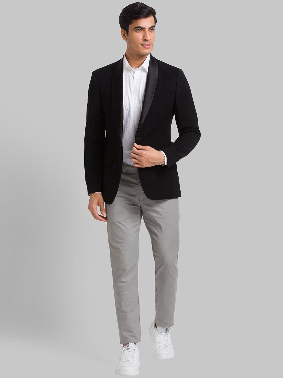Park Avenue Super Slim-Fit Single-Breasted Blazer