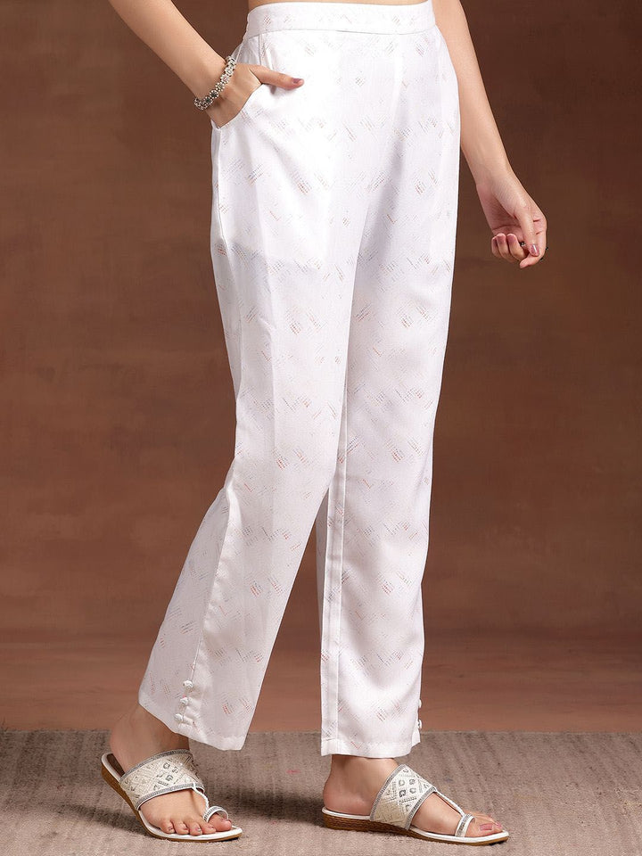Libas Women Embroidered Regular Sequinned Kurta with Trousers & Dupatta
