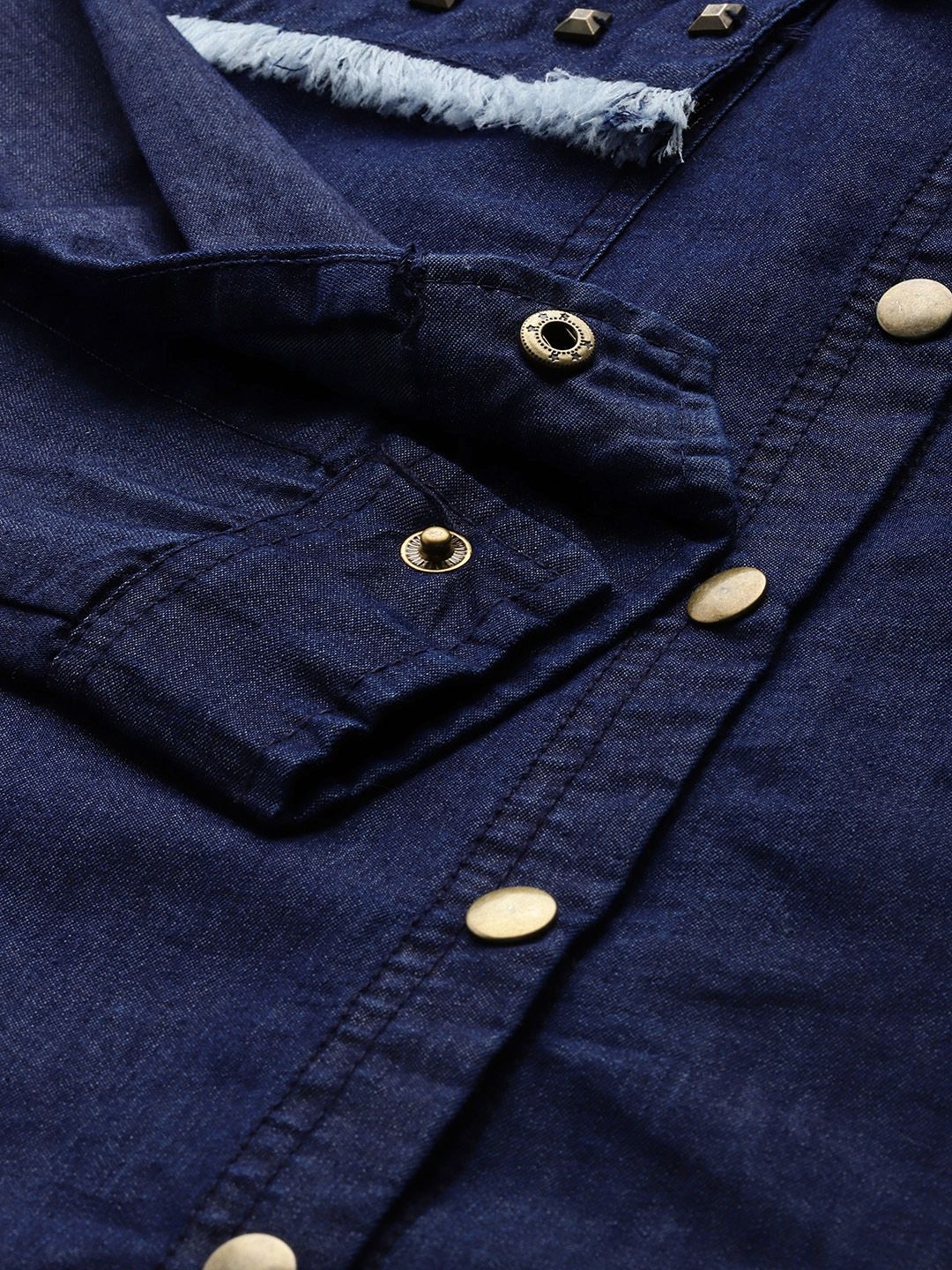 DressBerry Embellished Chambray Shirt
