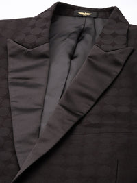 Park Avenue Self Design Single Breasted Super Slim Fit 2-Peice Party Suit