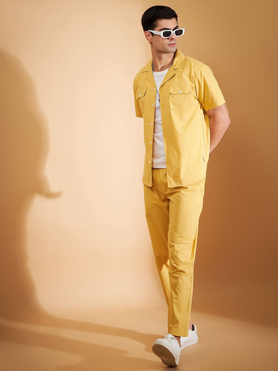 DENNISON Shirt Collar Pure Cotton Shirt & Trousers