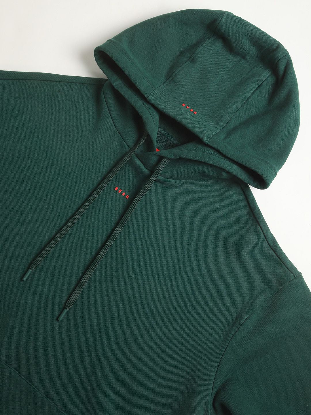 THE BEAR HOUSE Hooded Pure Cotton Pullover Sweatshirt