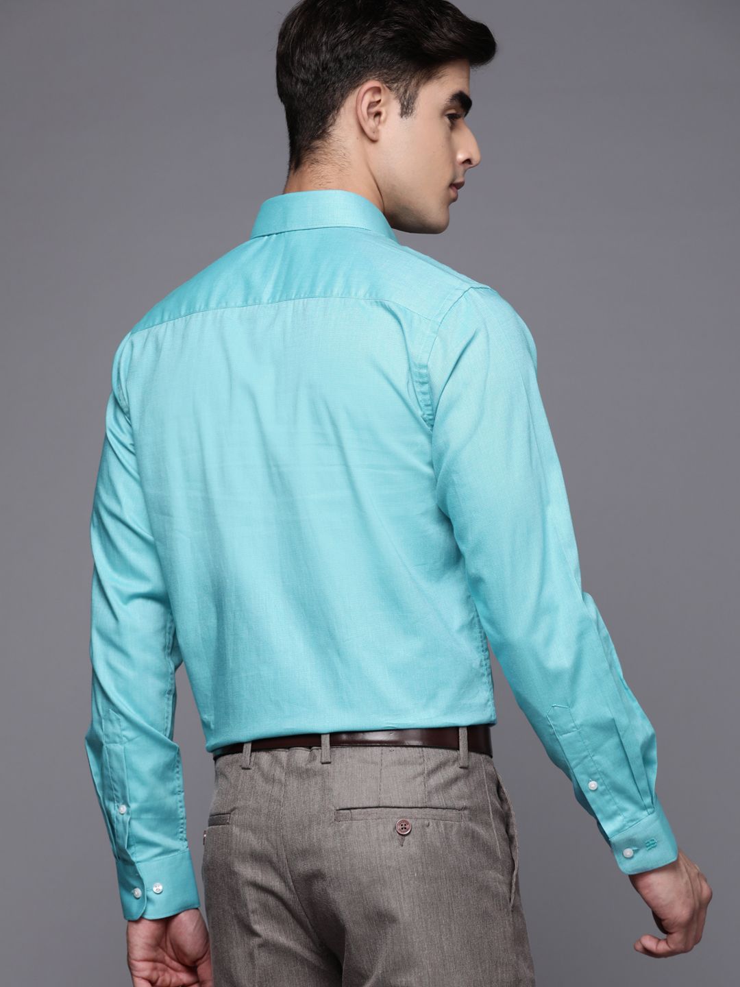 Raymond Men Slim Fit Pure Cotton Formal Shirt