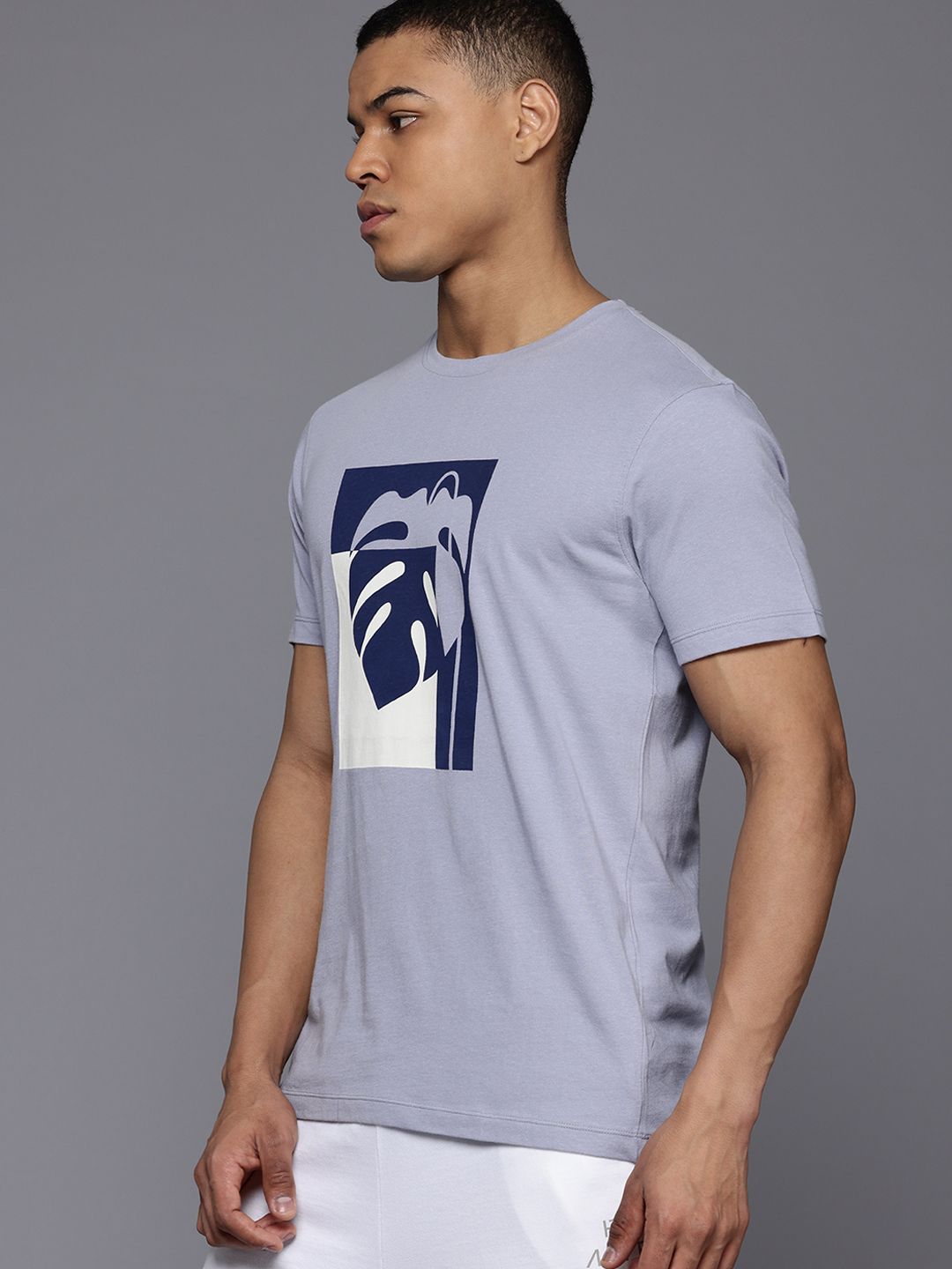 HRX by Hrithik Roshan Printed Pure Cotton T-shirt