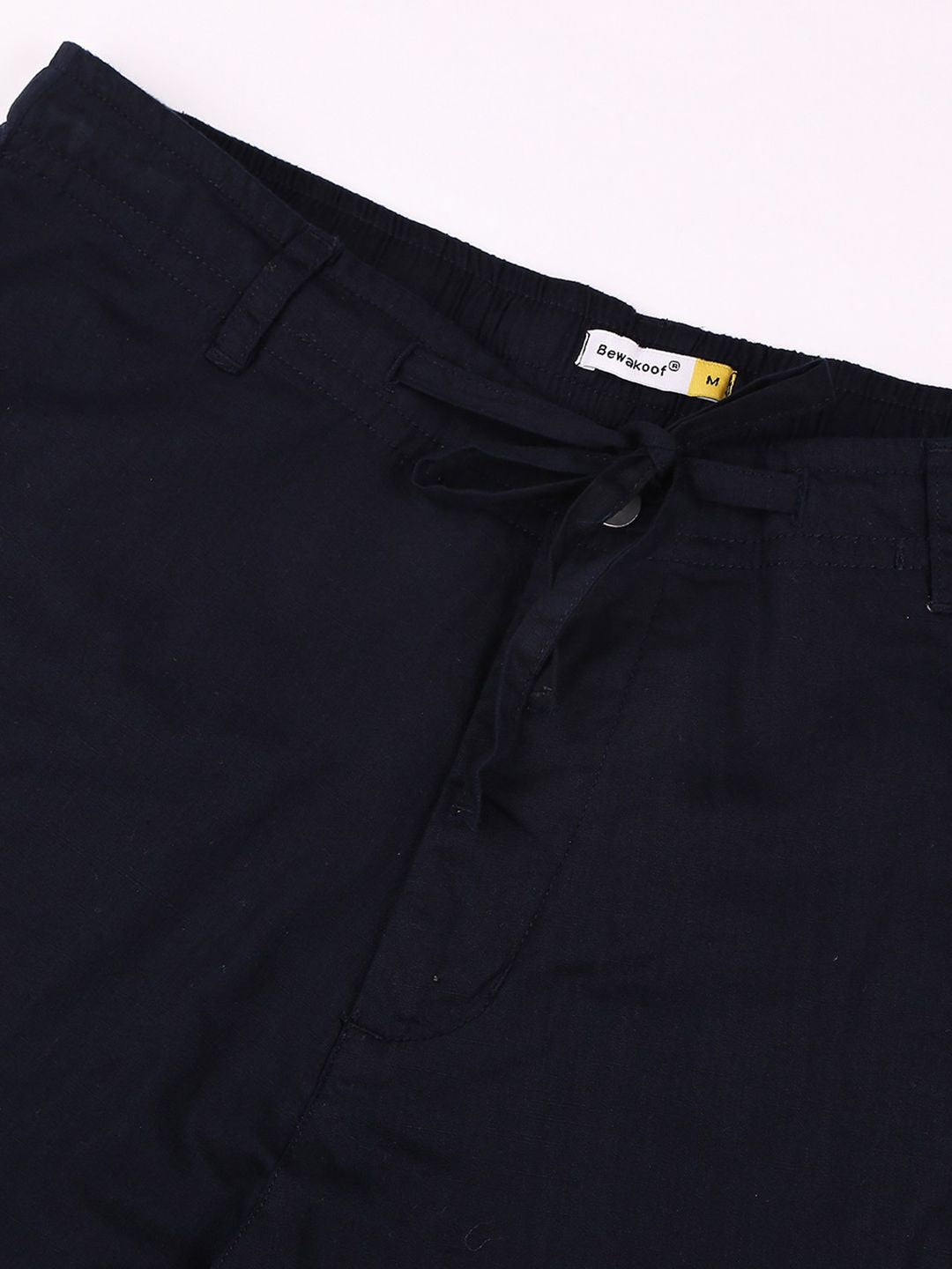 Bewakoof Men Navy Blue Joggers
