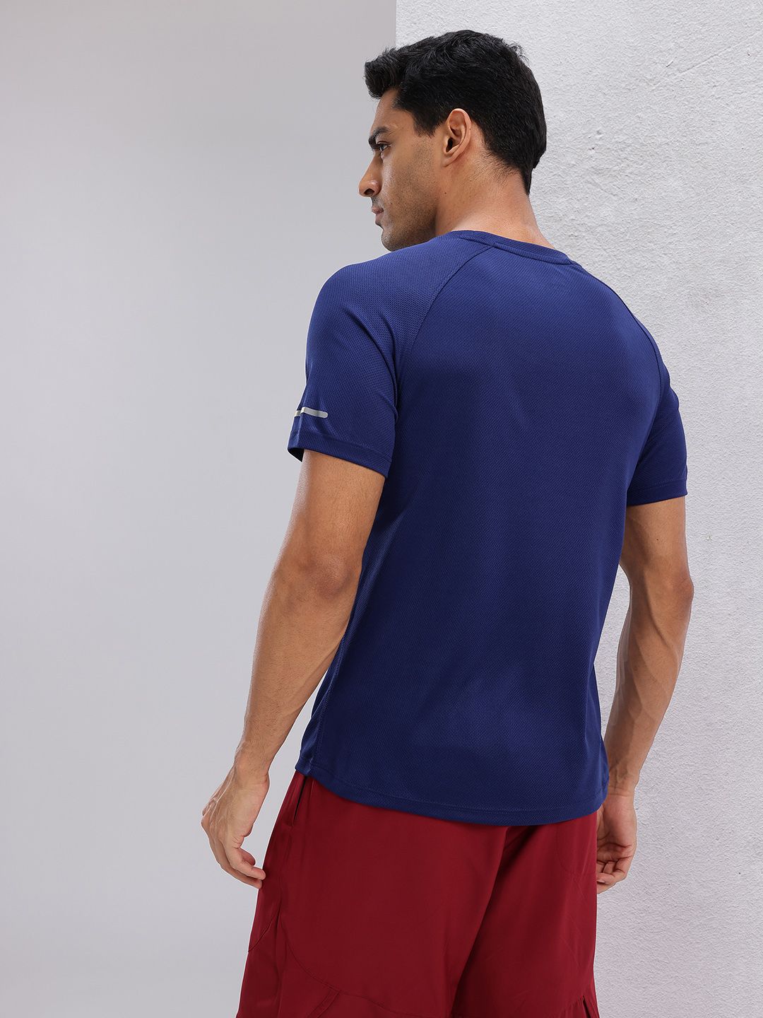 HRX by Hrithik Roshan Brand Logo Print Rapid-Dry Running T-shirt