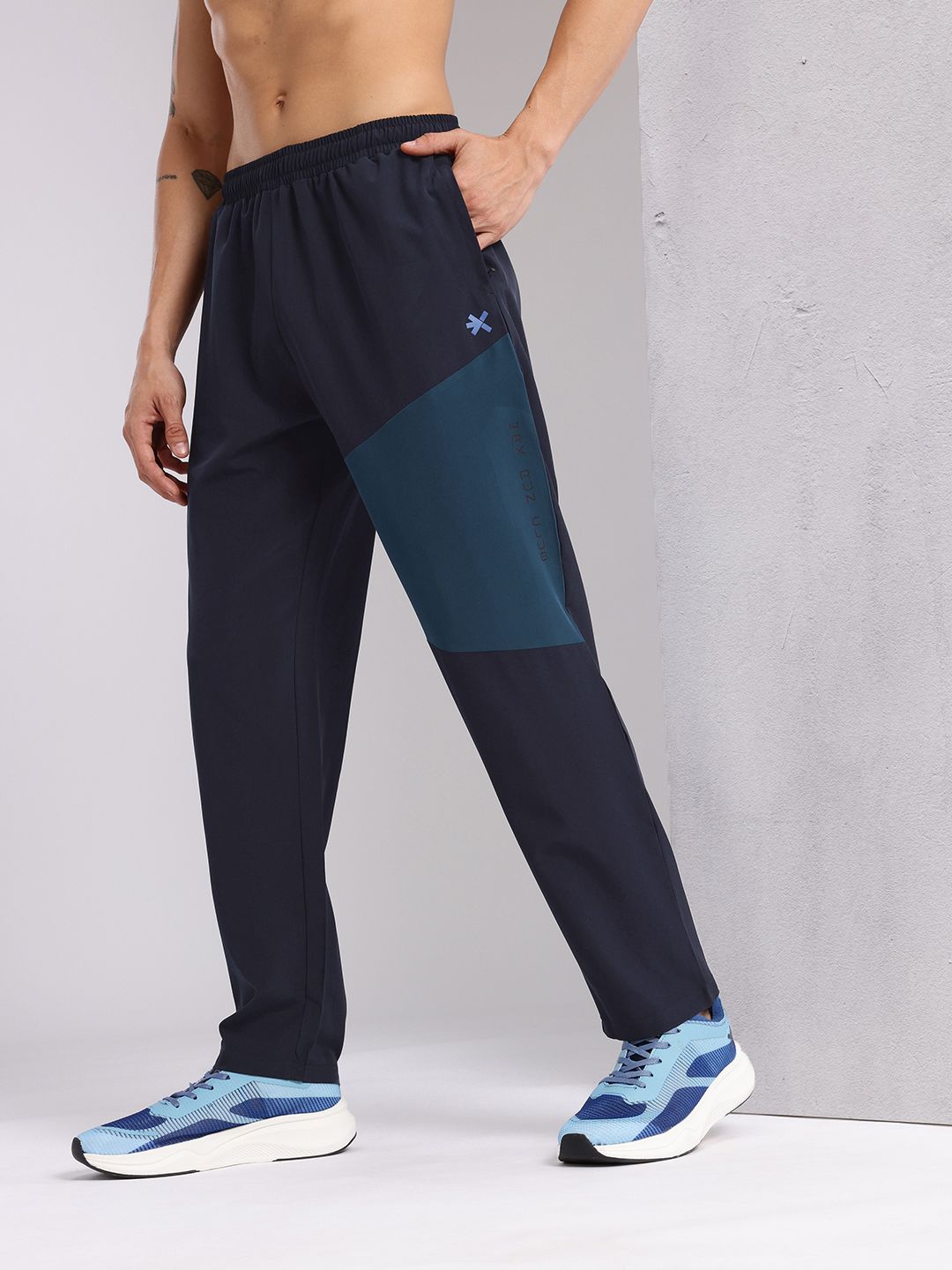 HRX by Hrithik Roshan Men Mid-Rise Running Track Pants