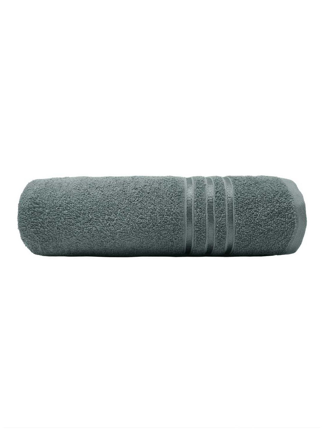 MYTRIDENT Brown 400 GSM Pure-Cotton Bath Towel