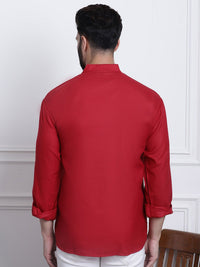 Anug by SOJANYA Men Red Kurta