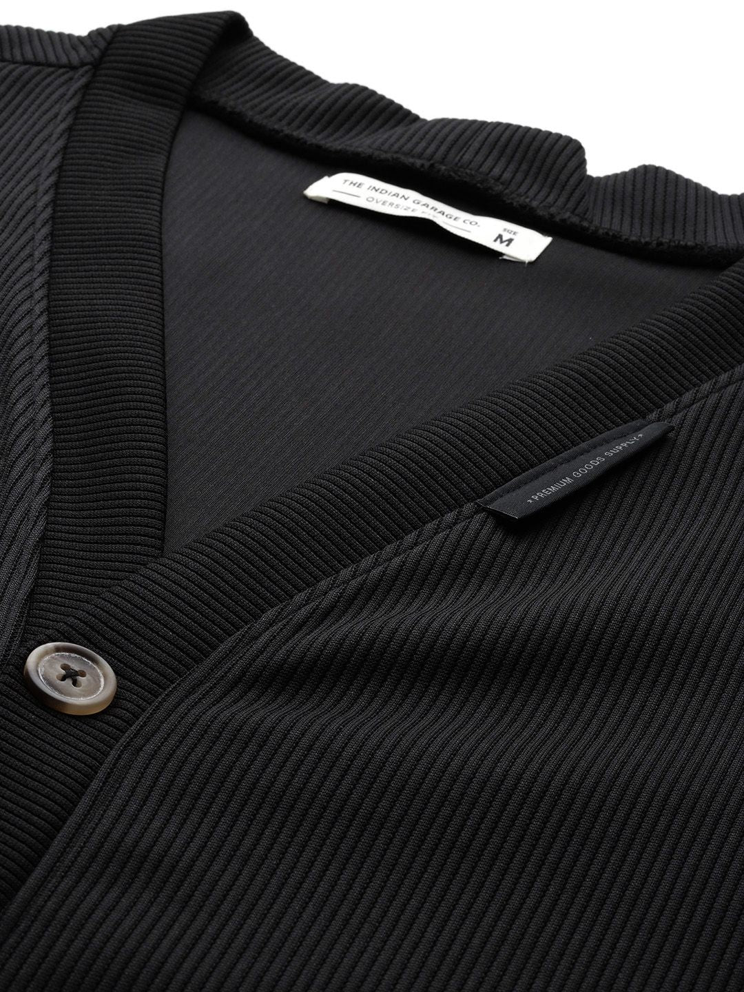The Indian Garage Co Ribbed Oversized Sweatshirt