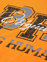 Being Human Pure Cotton Brand Logo Printed Relaxed Fit T-shirt
