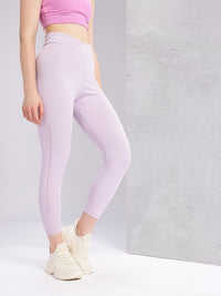 HRX by Hrithik Roshan Women Brand Logo Print Mid-Rise Cropped Running Tights