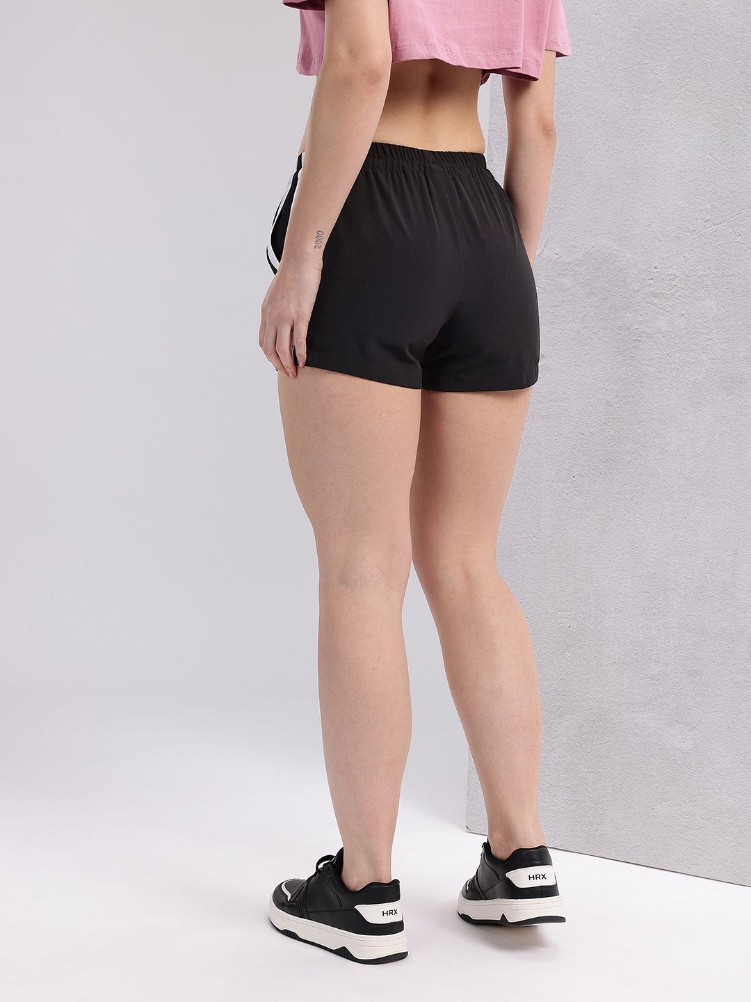 HRX by Hrithik Roshan Women Side Striped Shorts