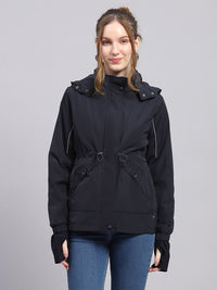 Monte Carlo Water Repellent Toggle Waist Hooded Tailored Jacket