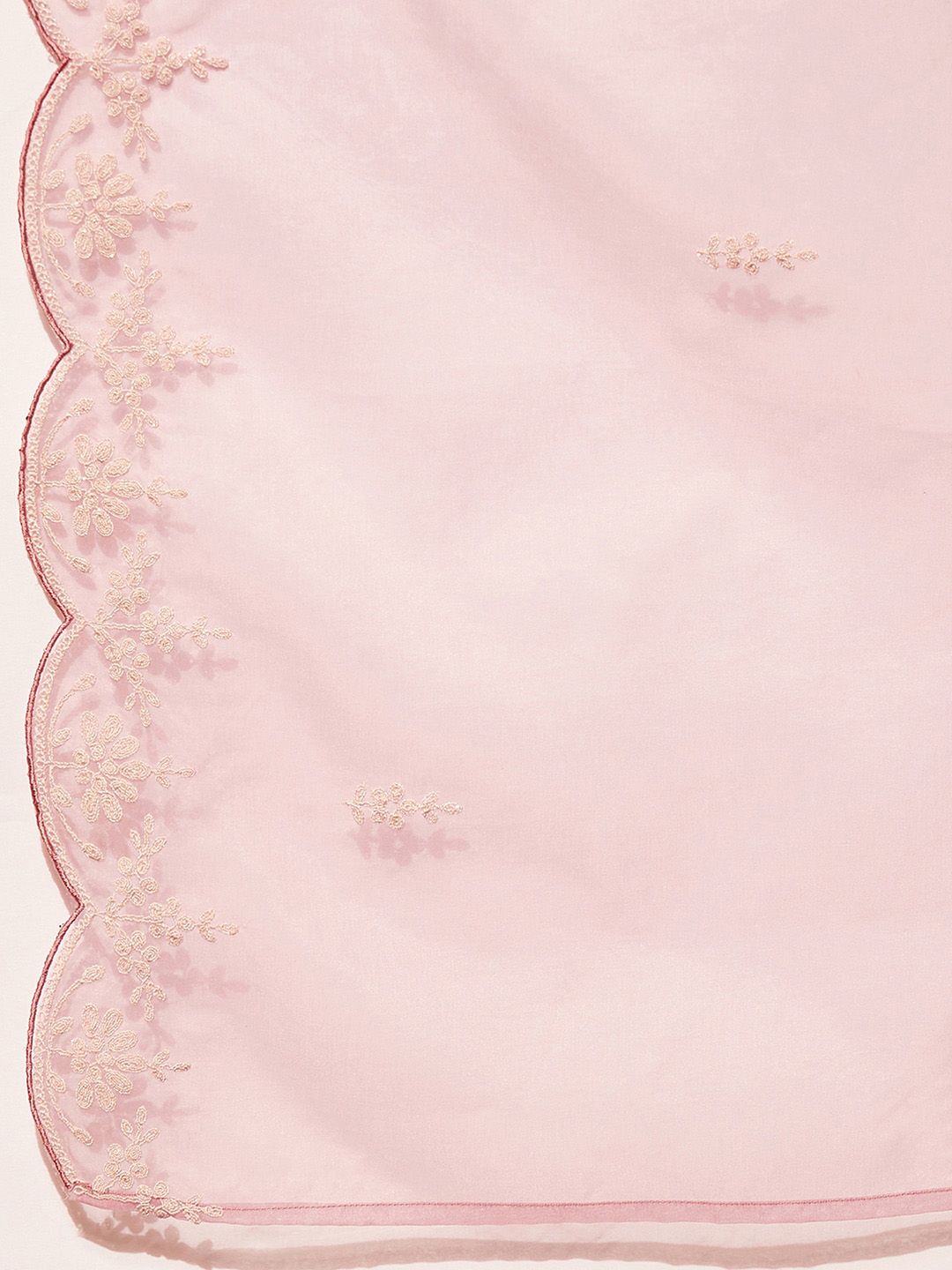Indo Era Yoke Design Regular Thread Work Kurta with Trousers & With Dupatta