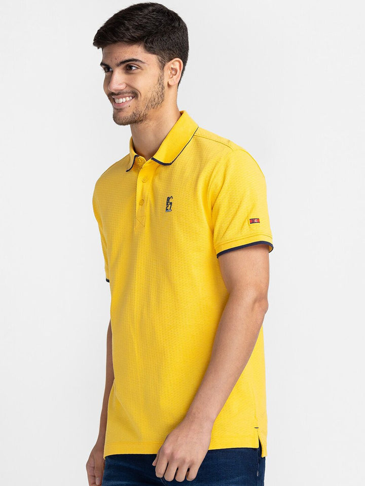 Being Human Polo Collar Regular Sleeves T-shirt