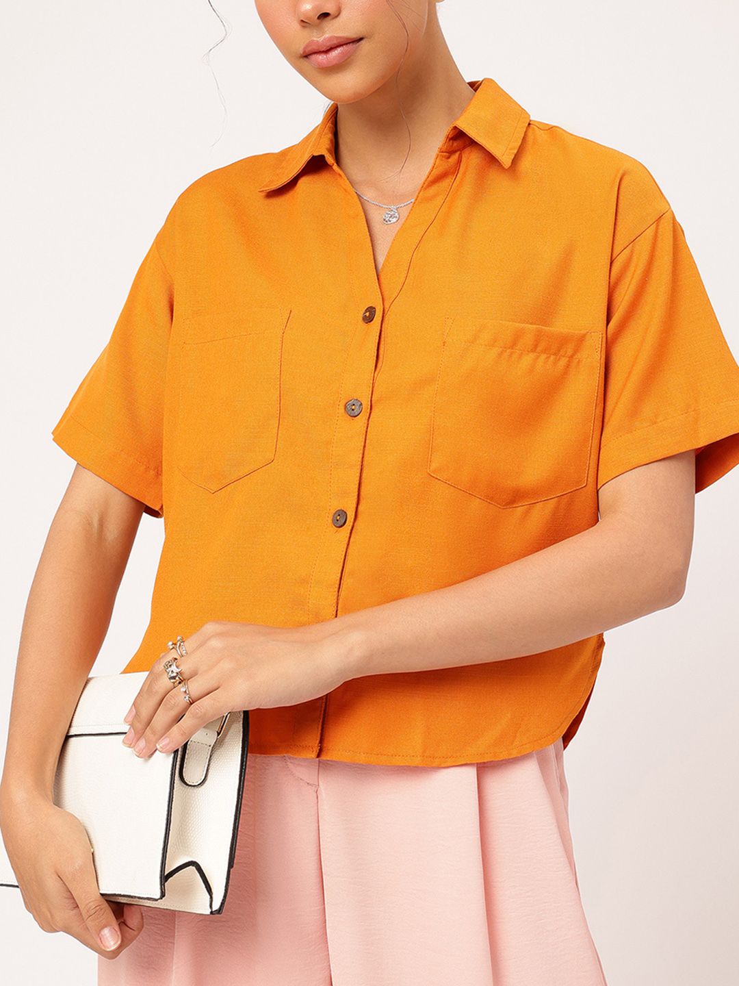DressBerry Office Chic Pocket Shirt