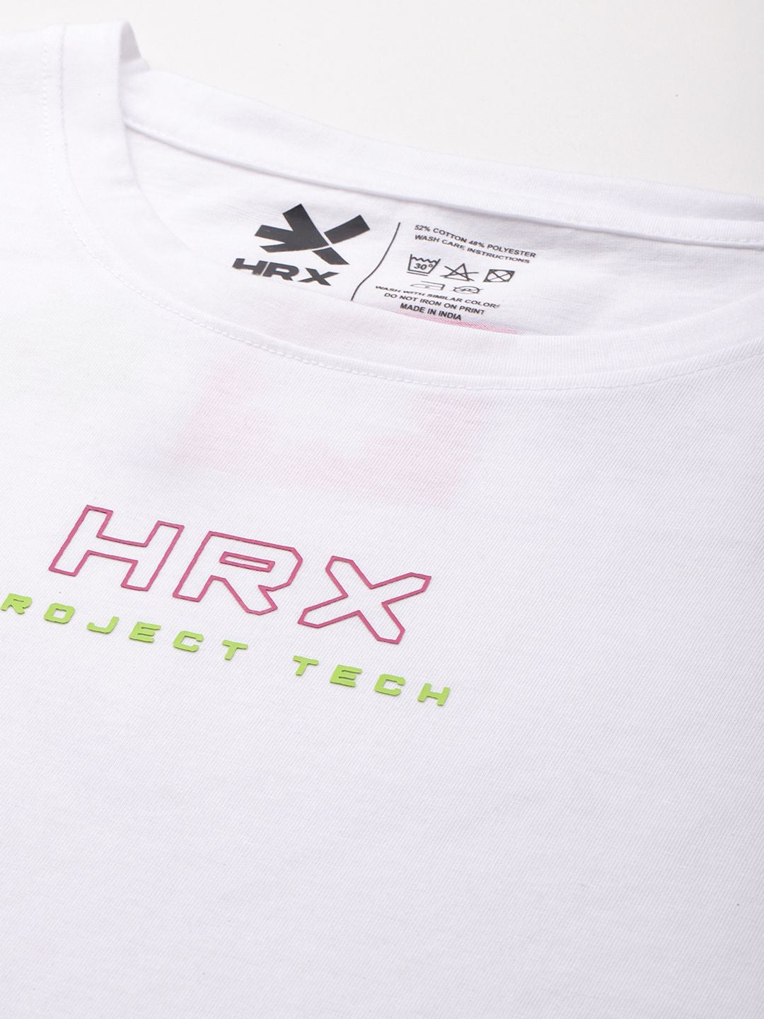 HRX by Hrithik Roshan Abstract Printed Lifestyle T-Shirt