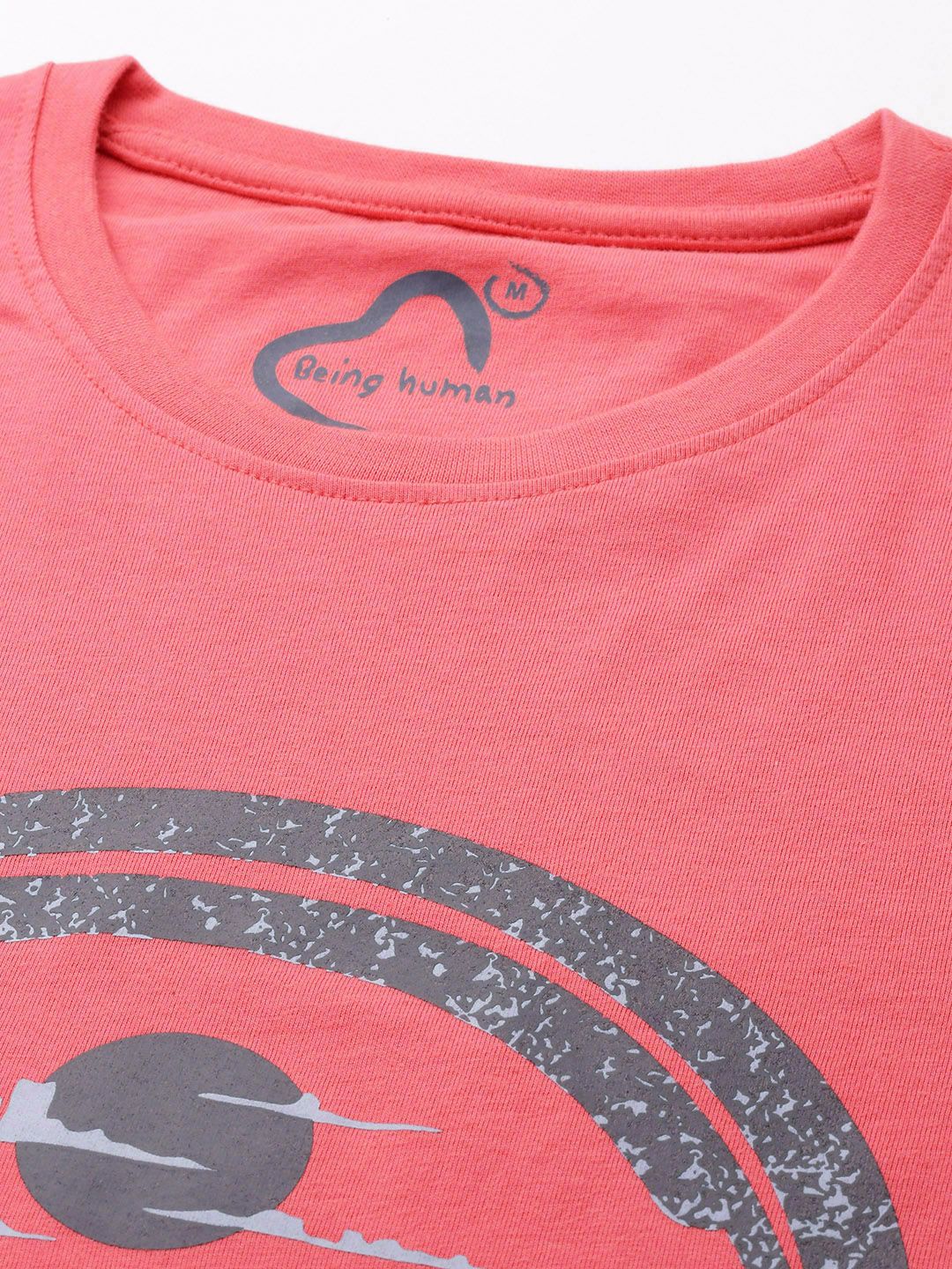 Being Human Printed Pure Cotton T-shirt