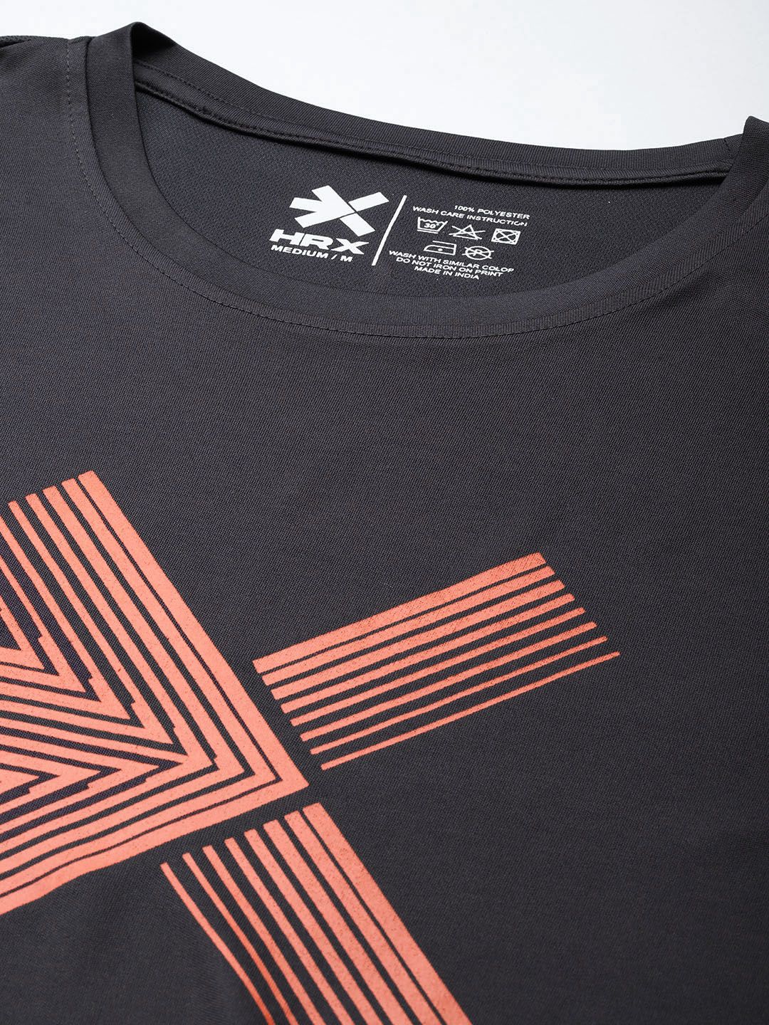 HRX by Hrithik Roshan Men Brand Logo Printed Training T-shirt