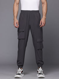 HRX by Hrithik Roshan Men Mid-Rise Cargo Style Lifestyle Joggers