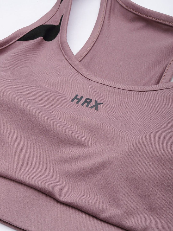 HRX by Hrithik Roshan Full Coverage Lightly Padded Rapid-Dry Yoga Bra
