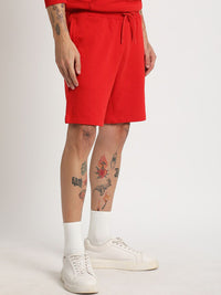 THE BEAR HOUSE Men Regular Fit Mid Rise Cotton Shorts