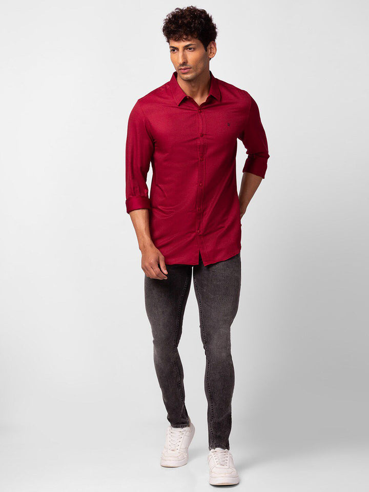 SPYKAR Men Slim Fit Low-Rise Heavy Fade Stretchable Cotton Jeans