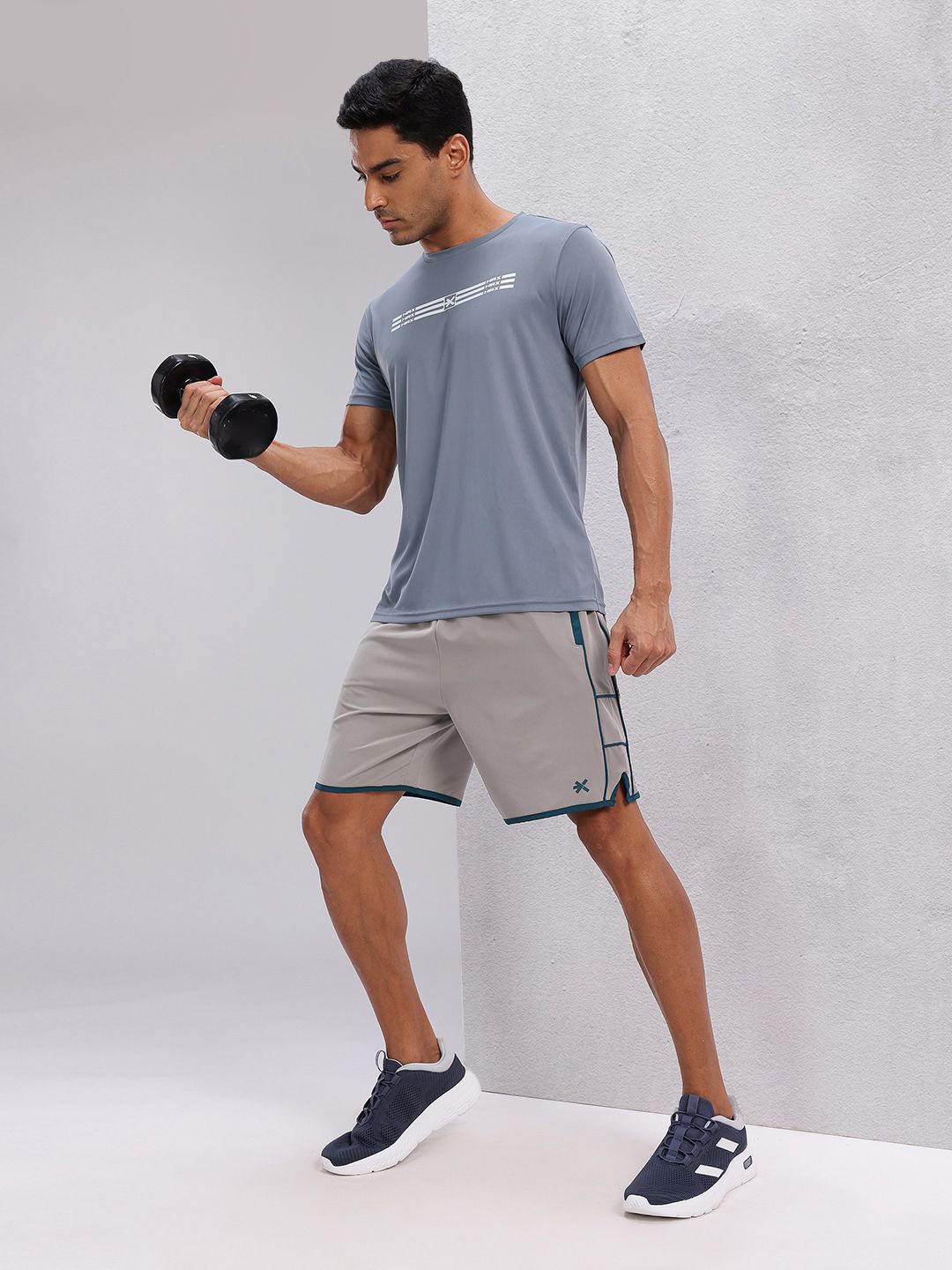 HRX by Hrithik Roshan Men Paneled Training Shorts