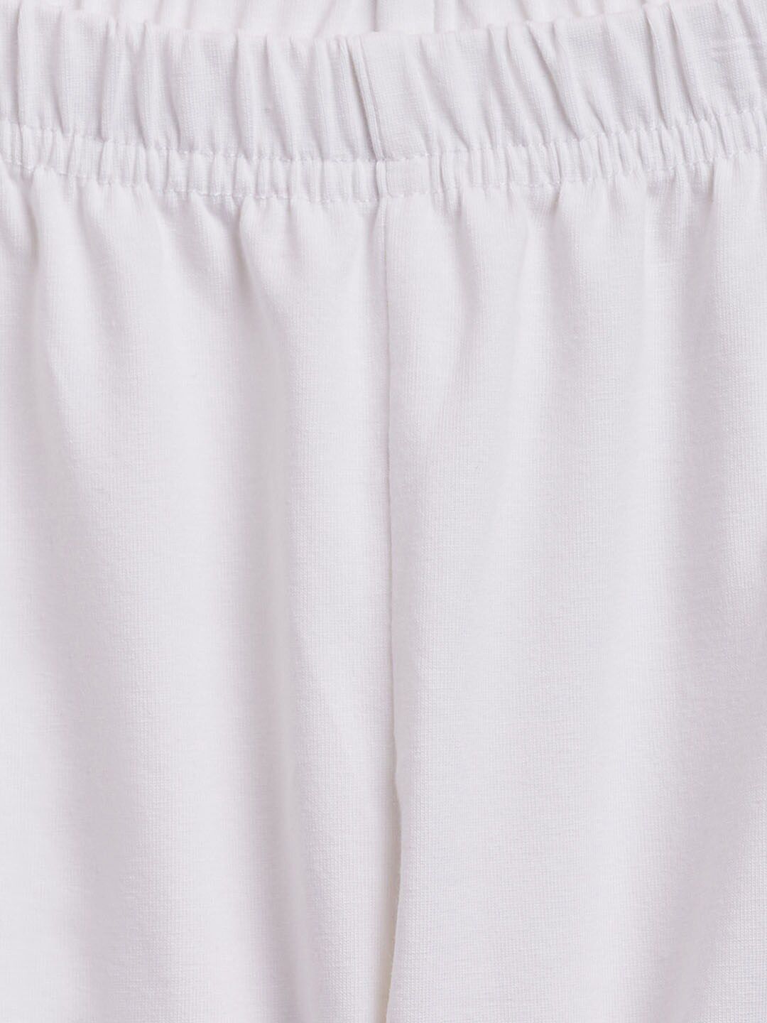 Vastramay Girls Bulat Leher Bulat Chikankari Kurta Kapas Pure dengan Legging