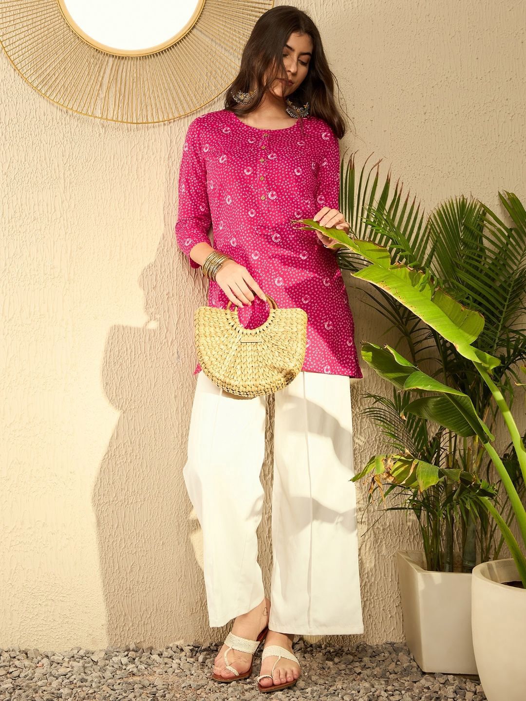 KALINI Print Top