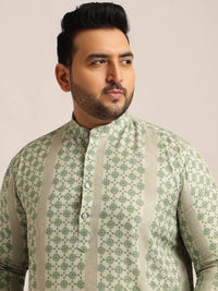 SOJANYA PLUS Men Ethnic Motifs Printed Indie Prints Kurta