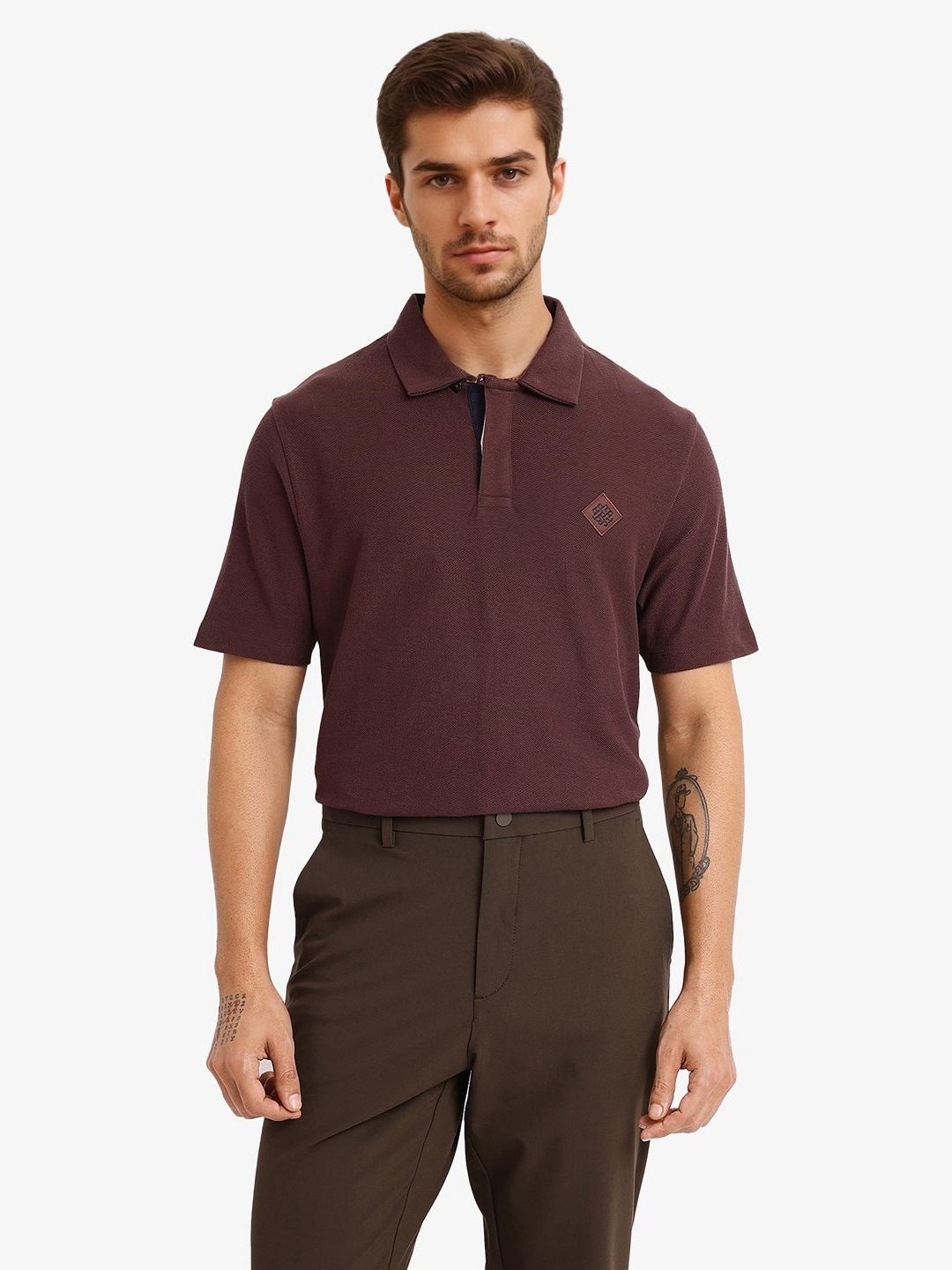 RARE RABBIT Men Pockets T-shirt